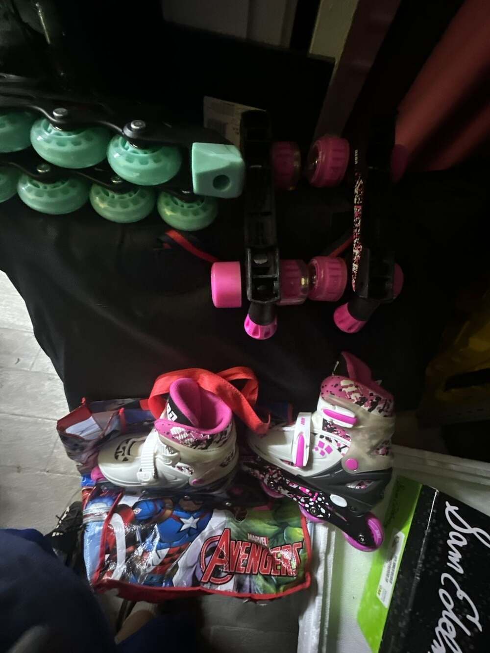 Yvolution Neon Combo 3-in-1 Adjustable Kids Roller Skates